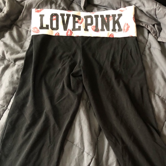 PINK Victoria's Secret Pants - Pink Victoria’s Secret capris